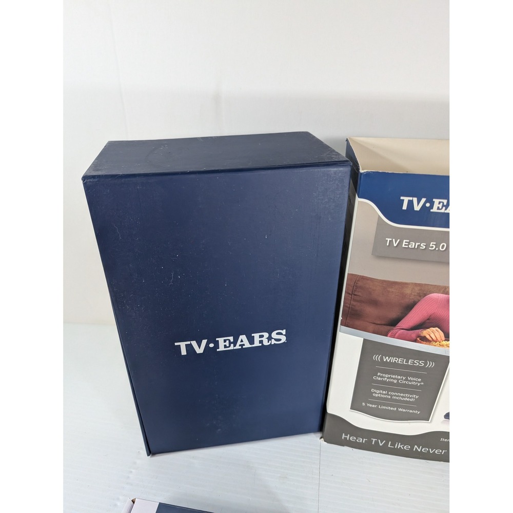 TV Ears 5.0 Digital Wireless Headset System Voice Clarifying 11741 Black - Picture 14 of 16